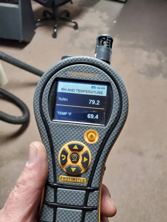 Moisture meter humidity assessment for Mold Remediation & Removal in Sharonville
